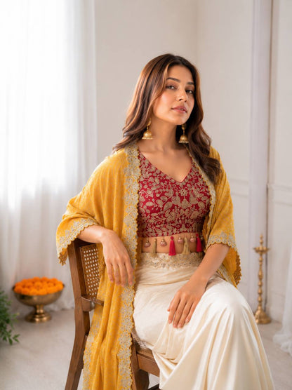 Ready To Wear Free Size Sarees