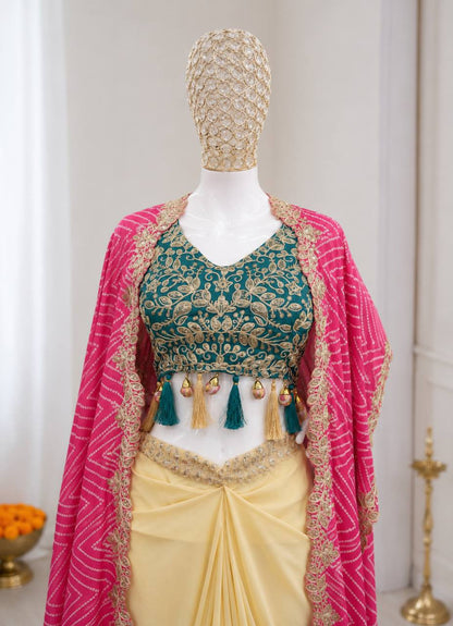 Ready To Wear Free Size Sarees
