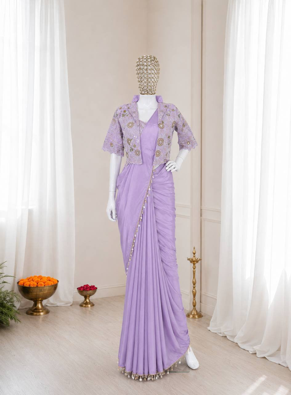 Ready To Wear Free Size Sarees