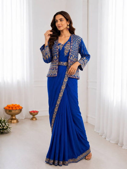Ready To Wear Free Size Sarees