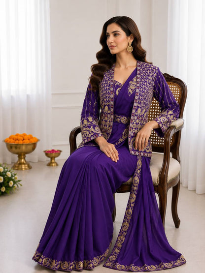 Ready To Wear Free Size Sarees