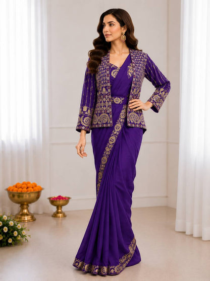 Ready To Wear Free Size Sarees