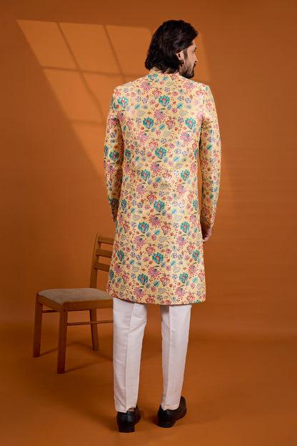 Traditional Indowestren Sherwani.