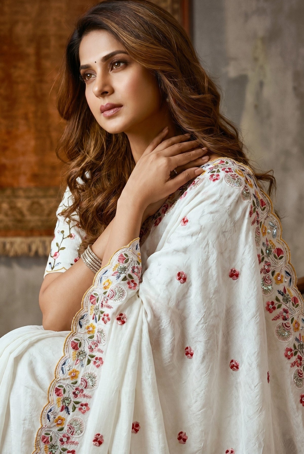 Catalogue Designer Cotton Silk Saree