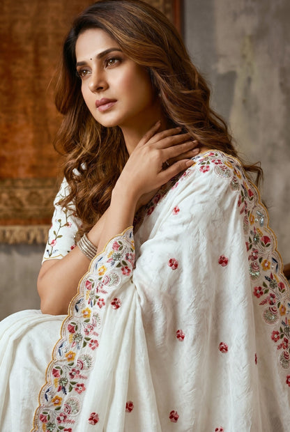 Catalogue Designer Cotton Silk Saree