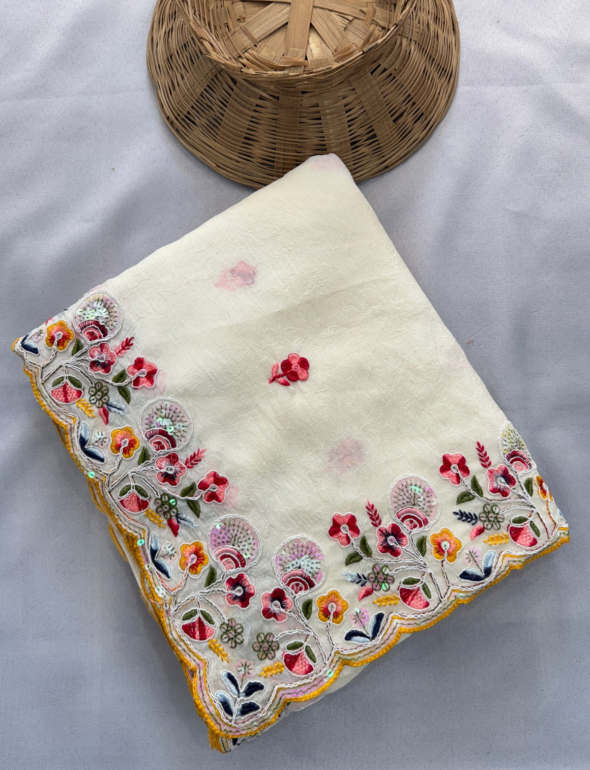 Catalogue Designer Cotton Silk Saree