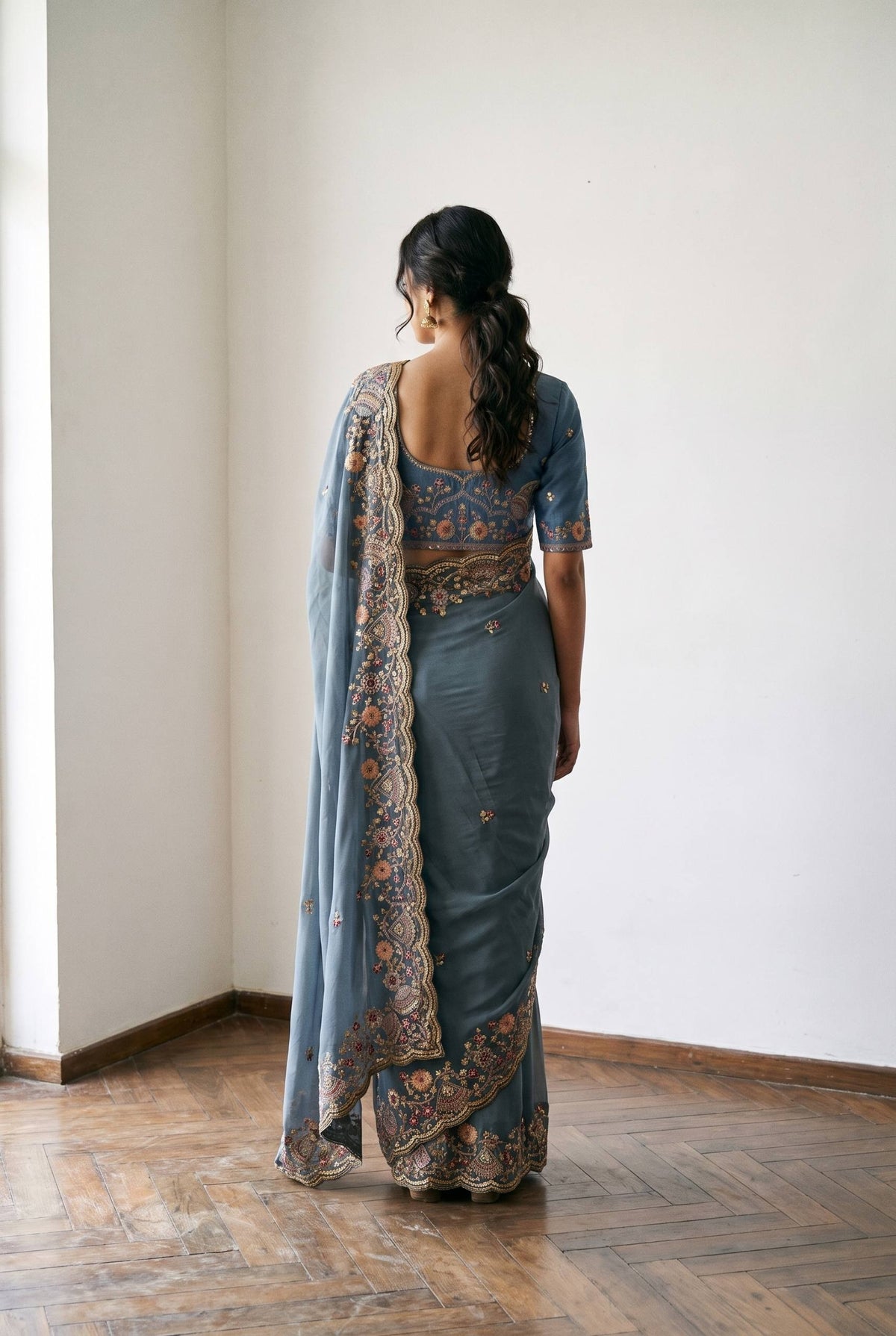 Catalogue Designer Cotton Silk Saree