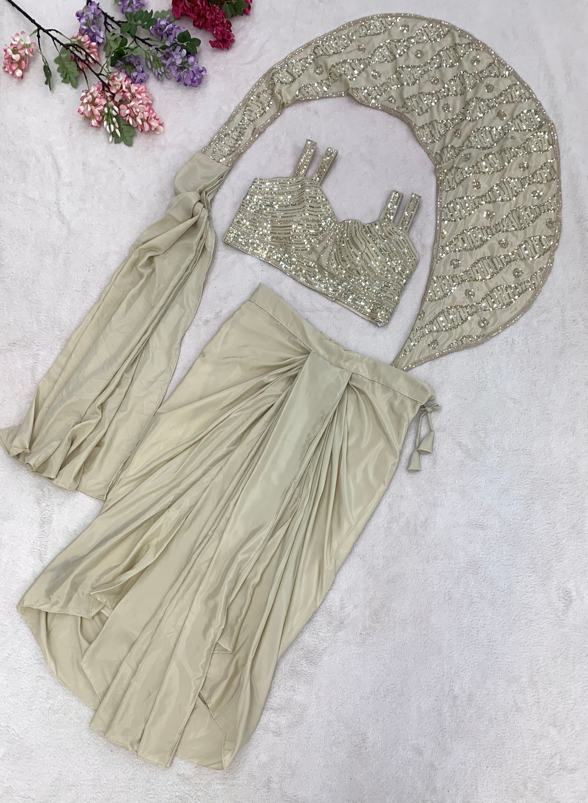 Ready To Wear Free Size Sarees