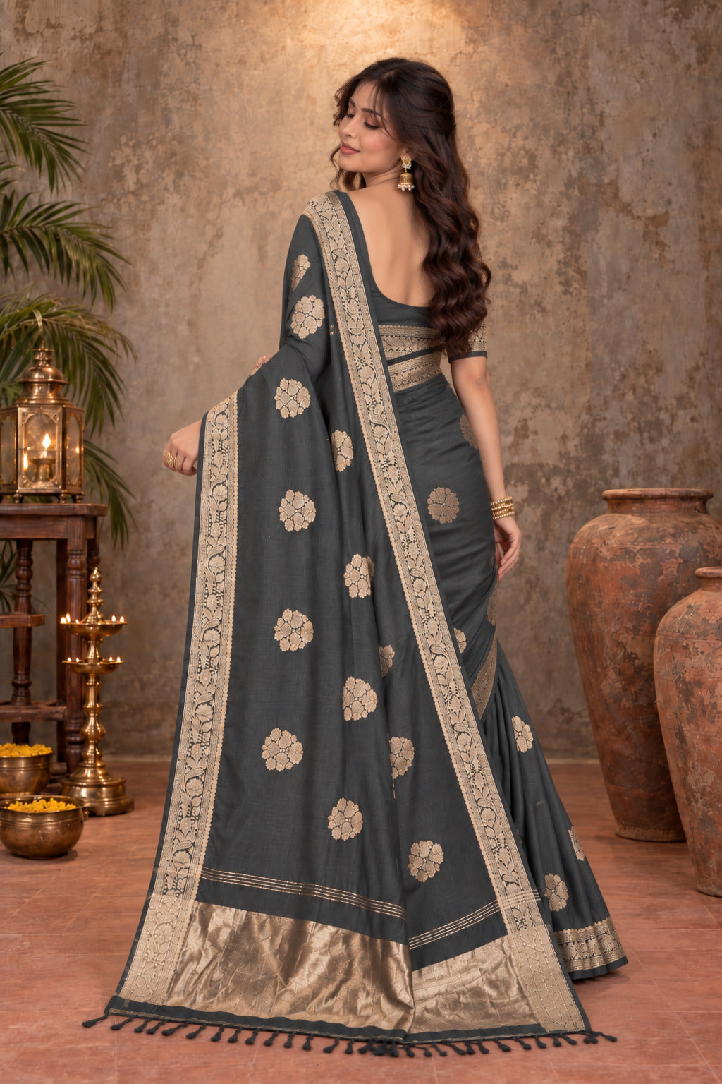 Catalogue Designer Cotton Silk Saree