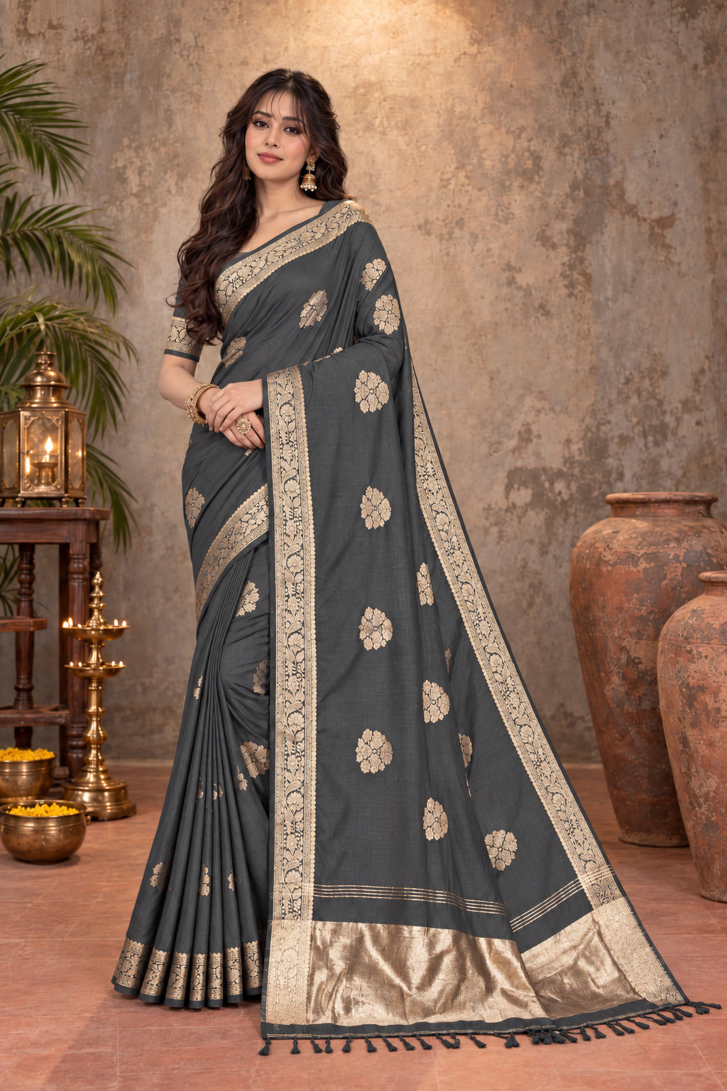 Catalogue Designer Cotton Silk Saree