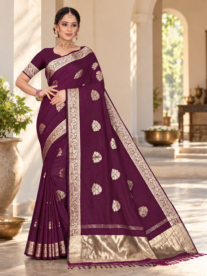 Catalogue Designer Cotton Silk Saree