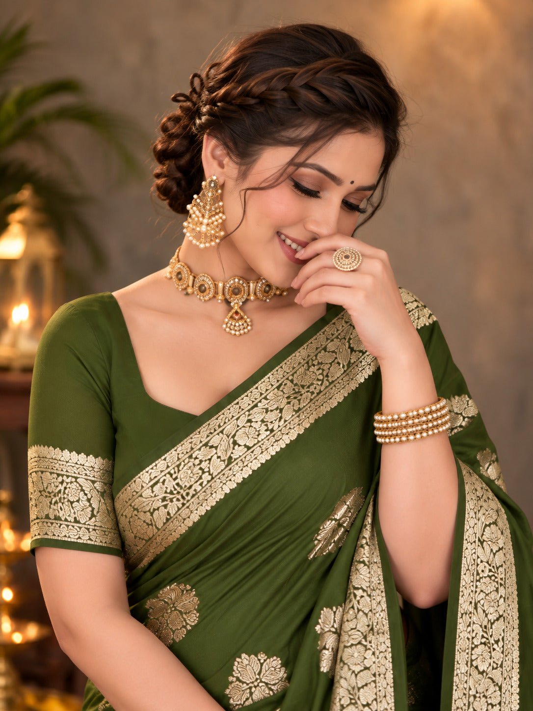 Catalogue Designer Cotton Silk Saree