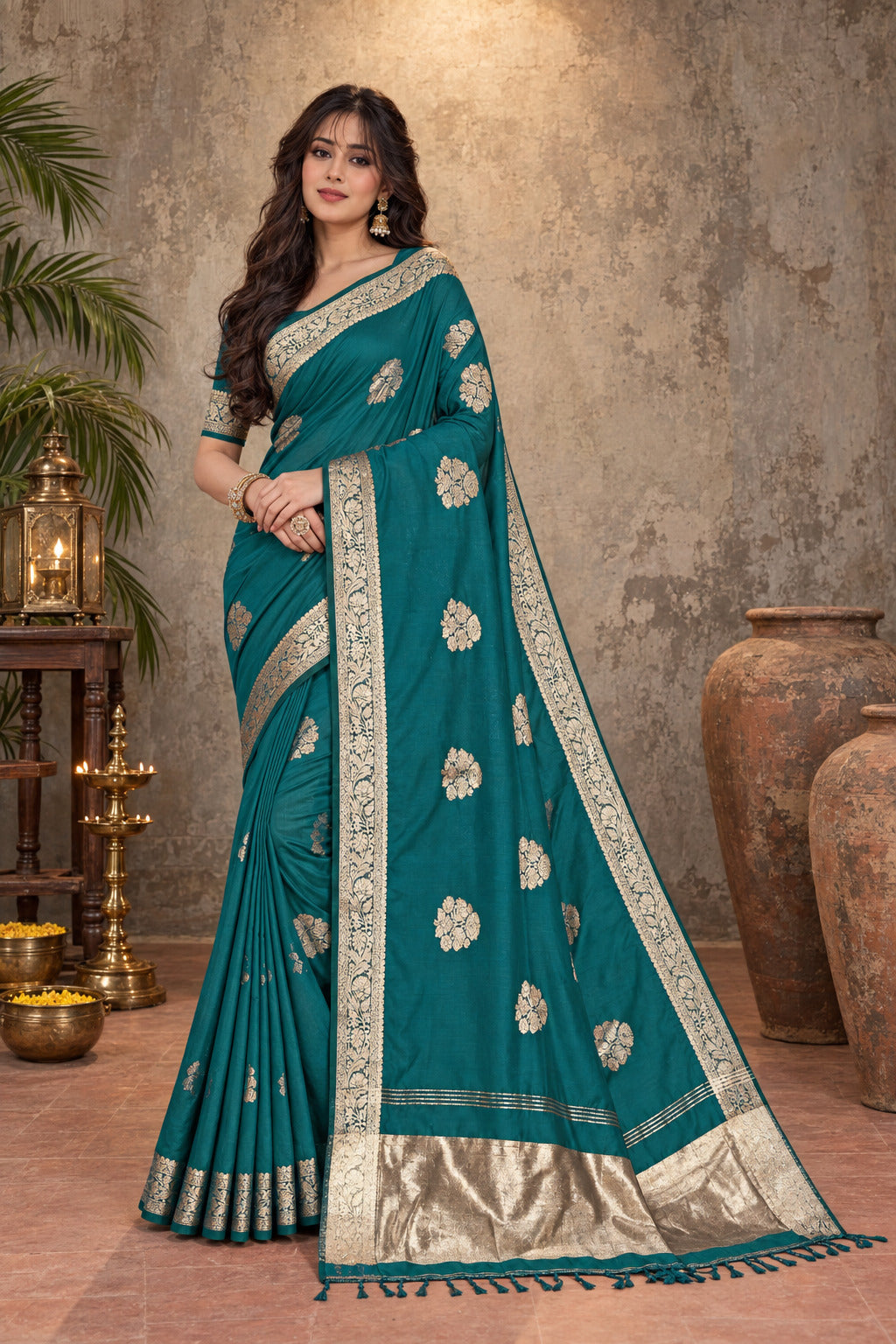 Catalogue Designer Cotton Silk Saree