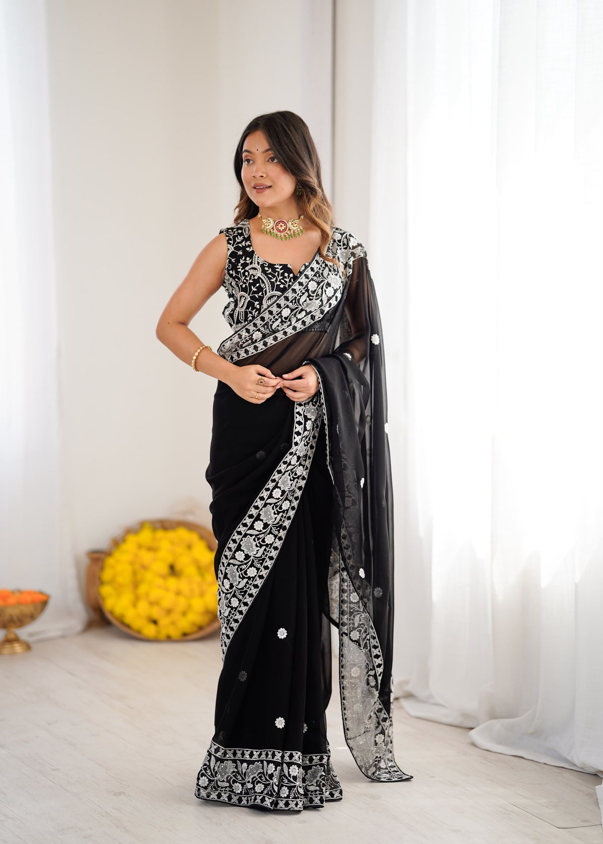 Catalogue Designer Silk Saree