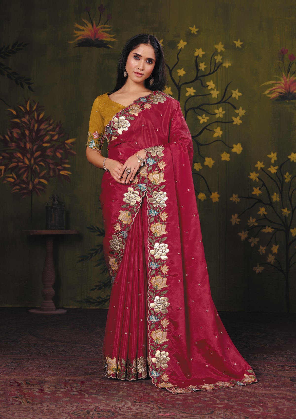 Catalogue Designer Silk Saree