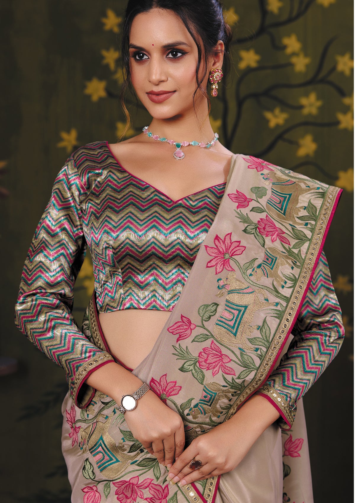 Catalogue Designer Silk Saree