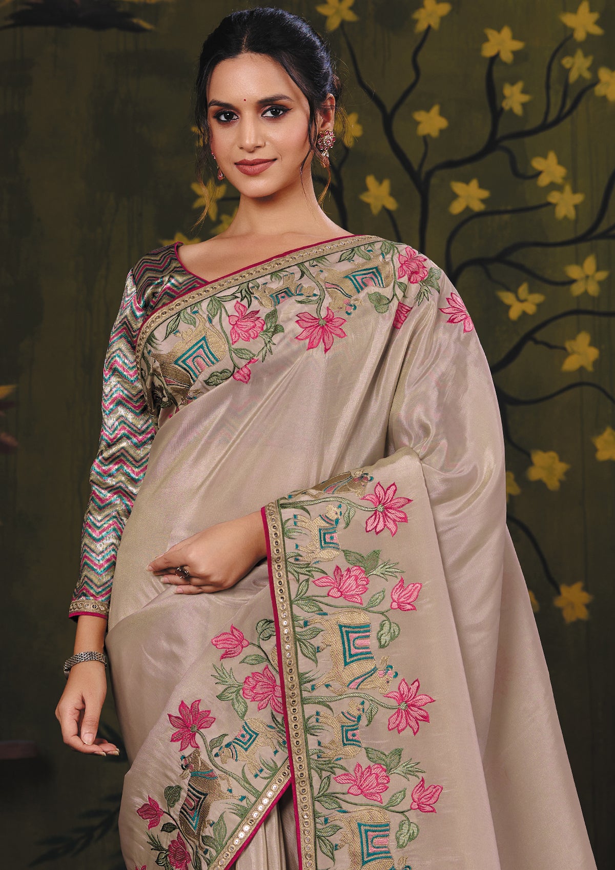 Catalogue Designer Silk Saree