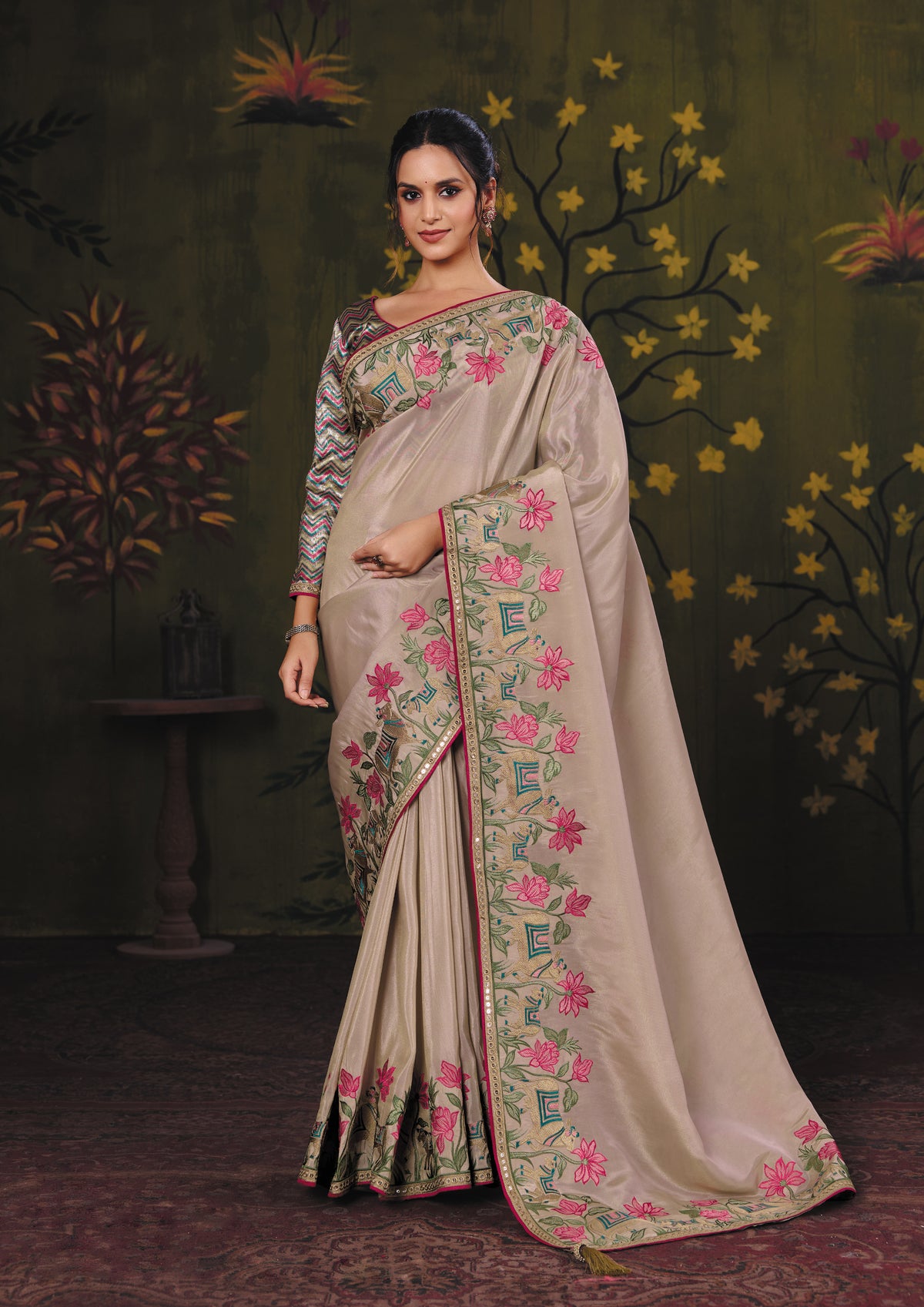 Catalogue Designer Silk Saree