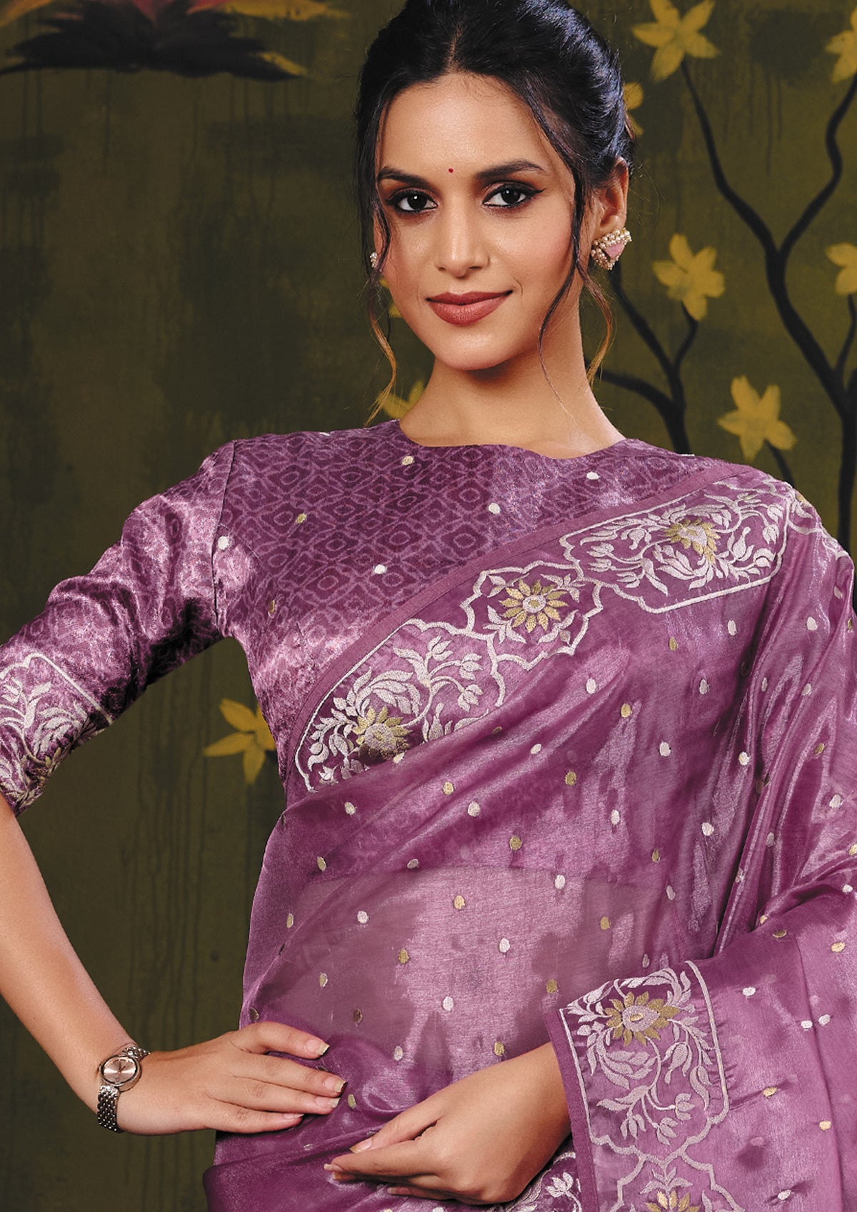 Catalogue Designer Silk Saree