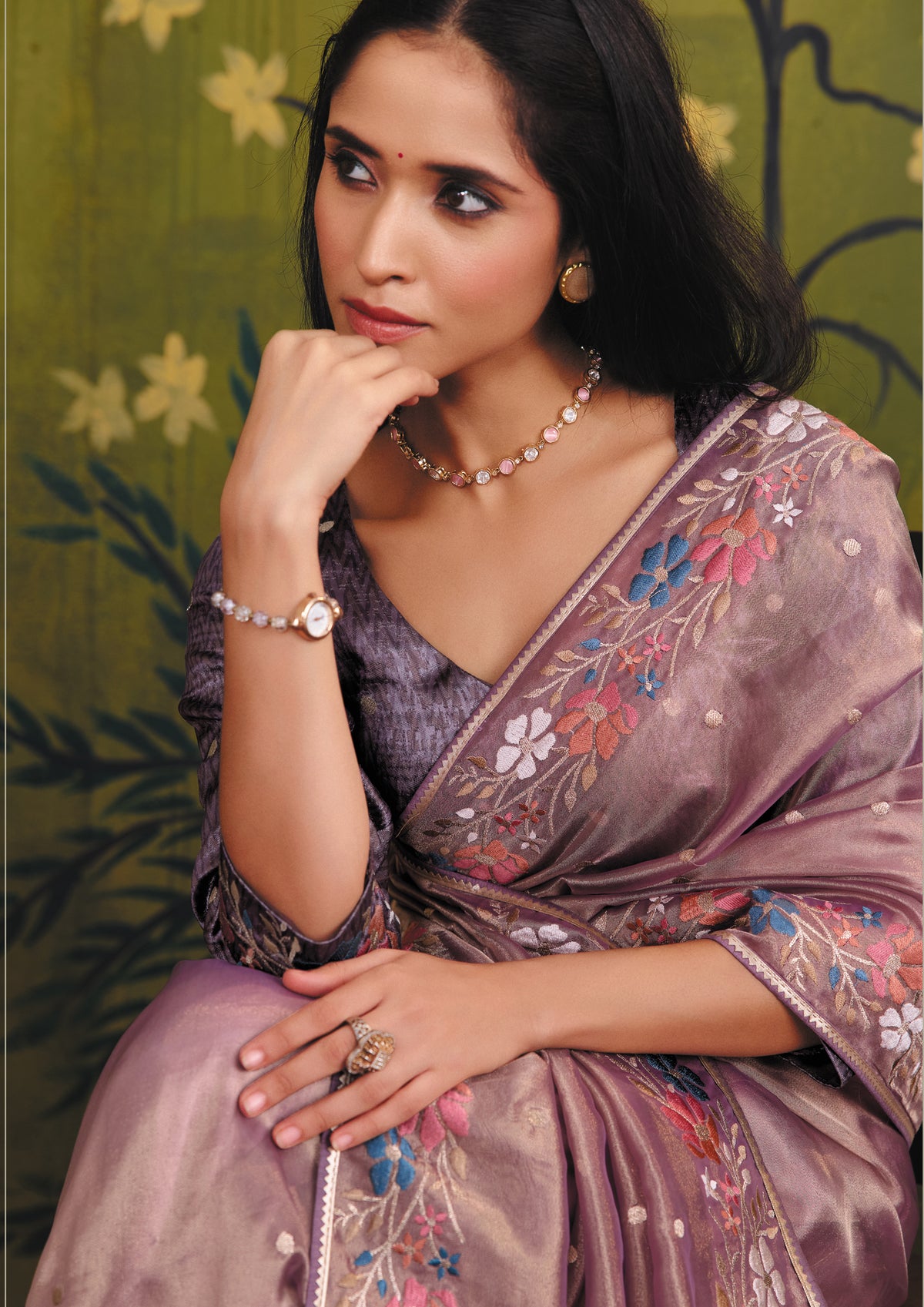 Catalogue Designer Silk Saree