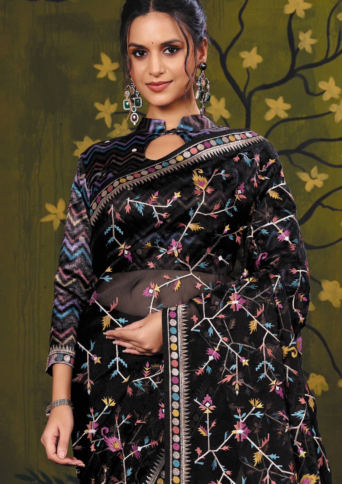 Catalogue Designer Silk Saree
