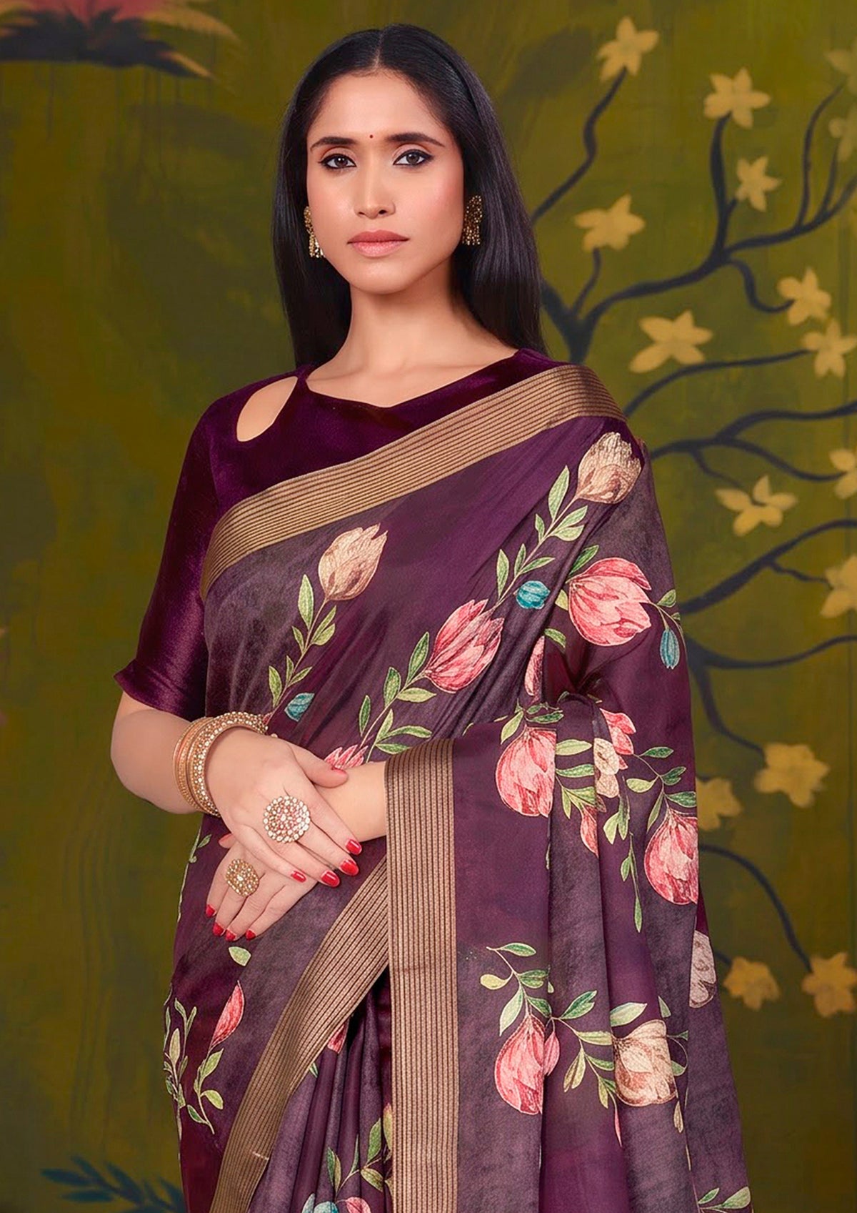 Catalogue Designer Silk Saree