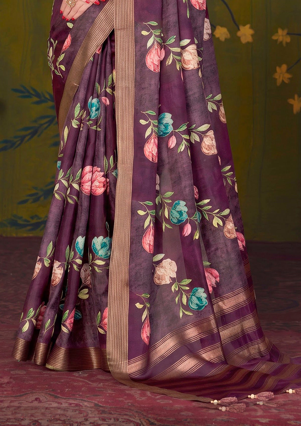 Catalogue Designer Silk Saree