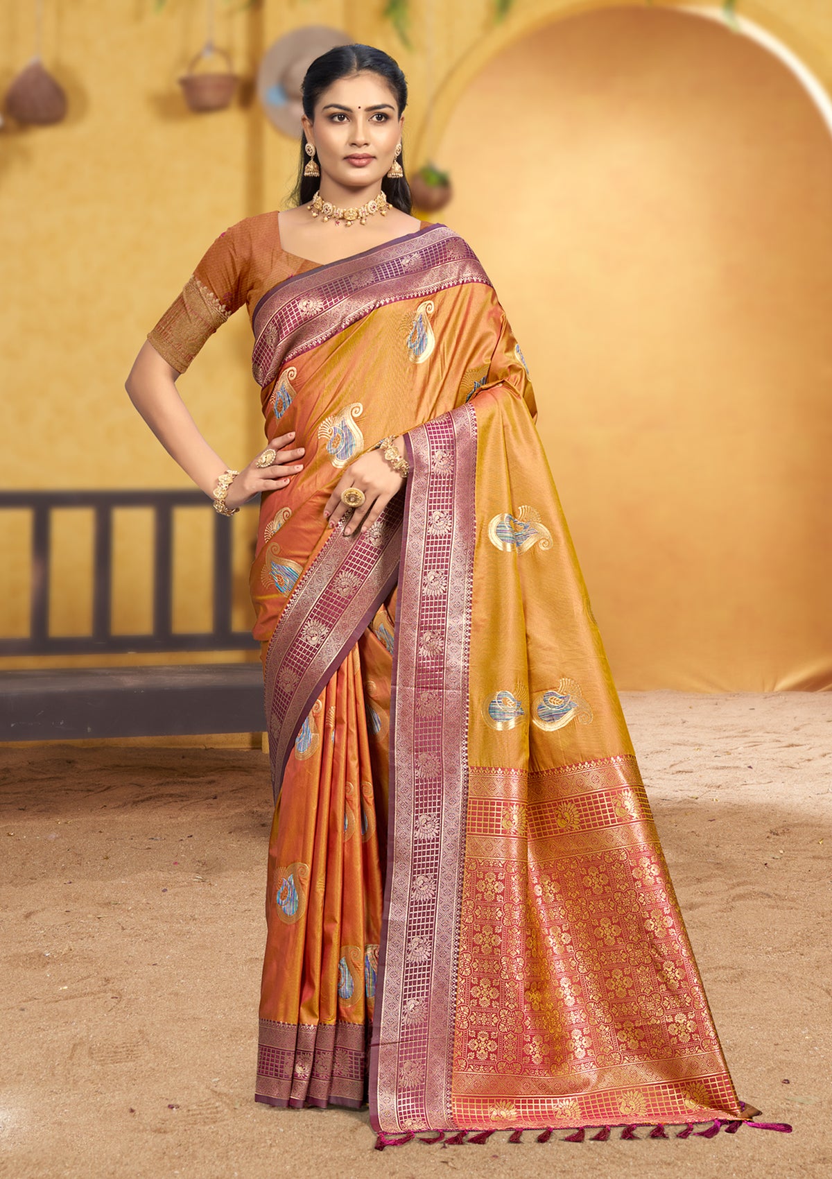 Catalogue Designer Silk Saree