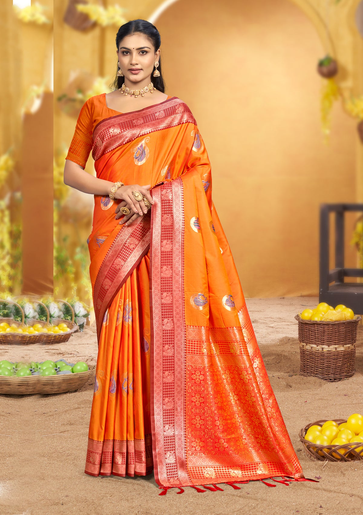 Catalogue Designer Silk Saree