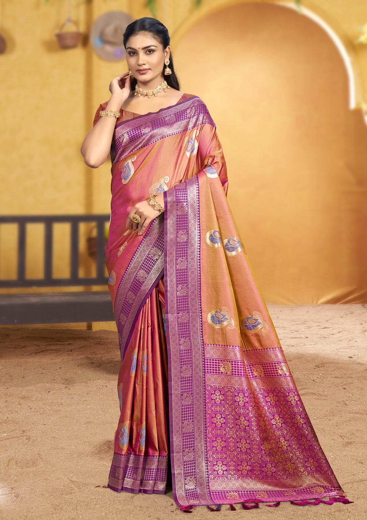 Catalogue Designer Silk Saree