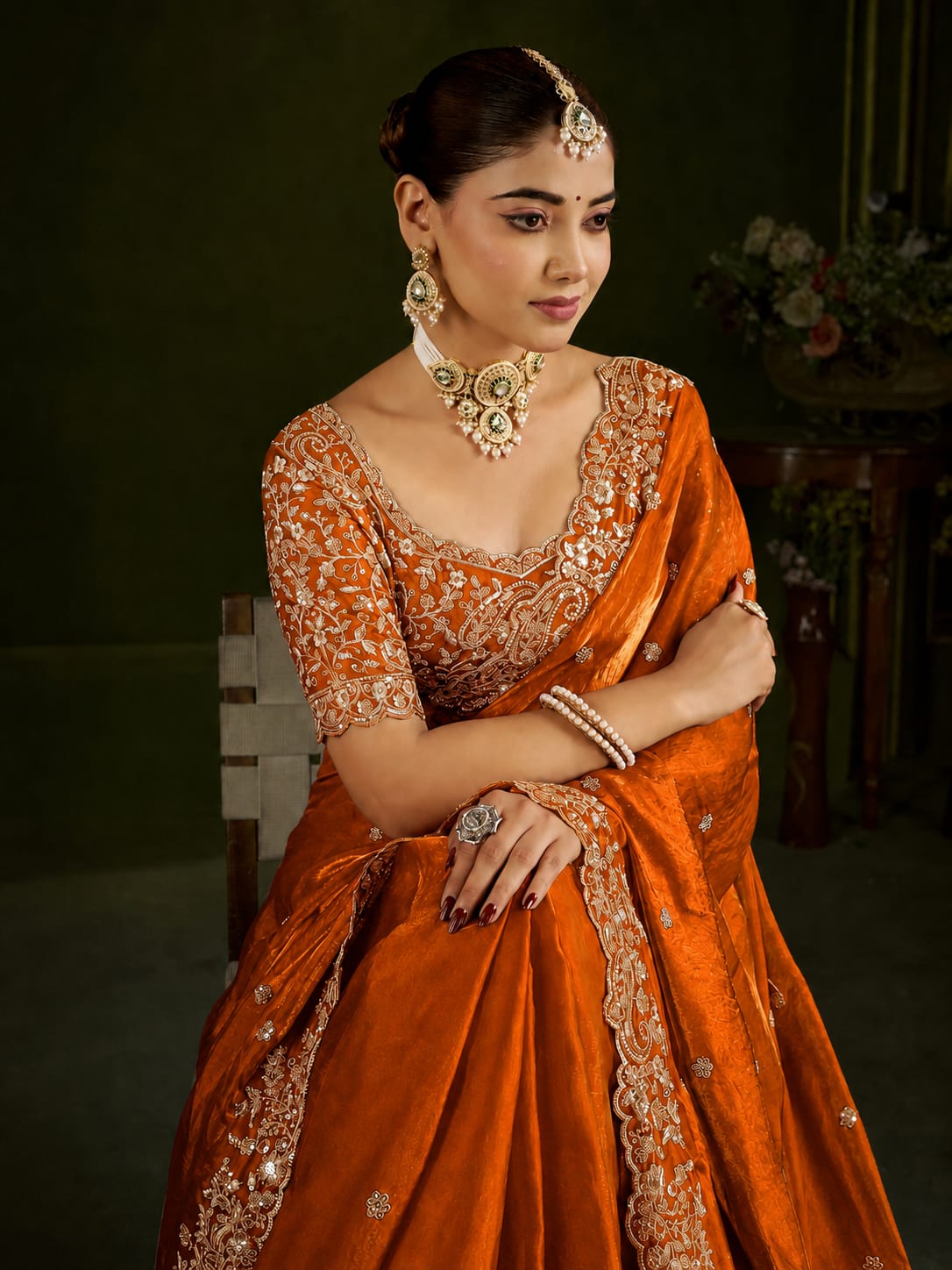 Catalogue Designer Silk Saree