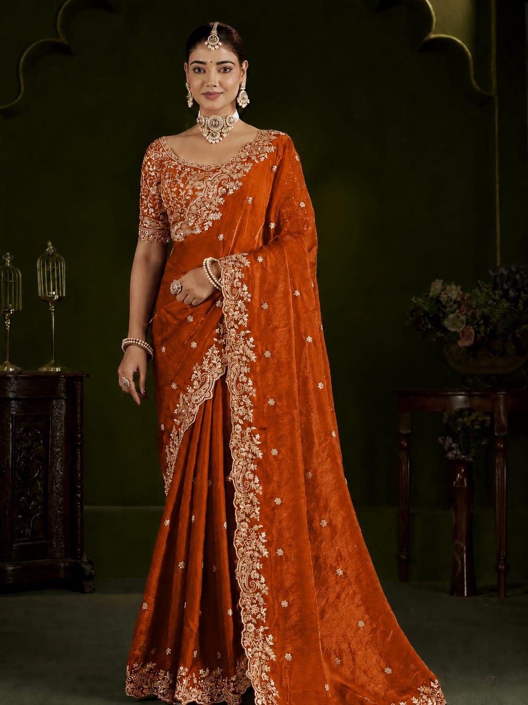 Catalogue Designer Silk Saree