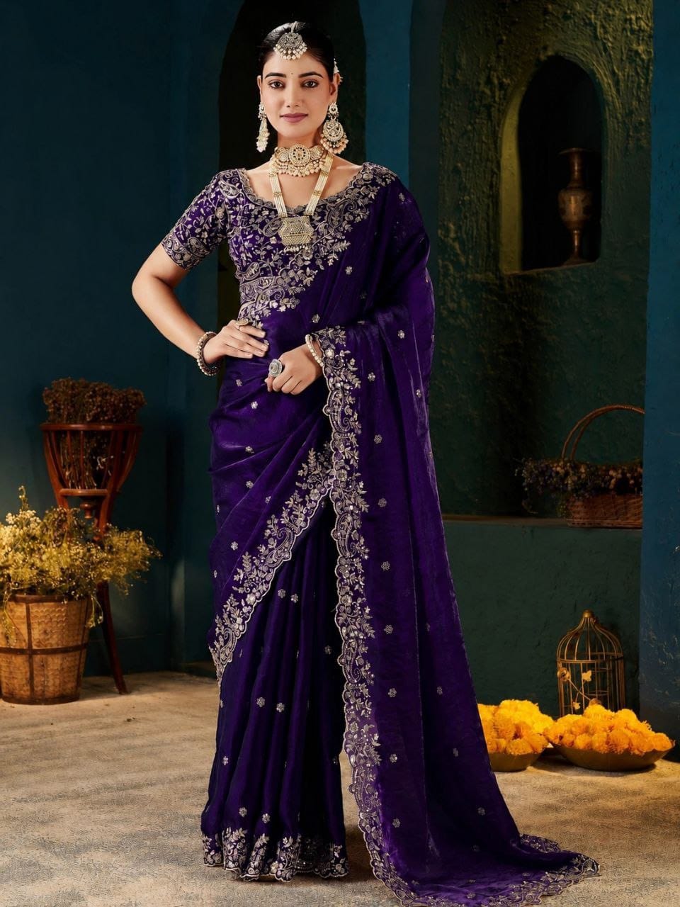 Catalogue Designer Silk Saree