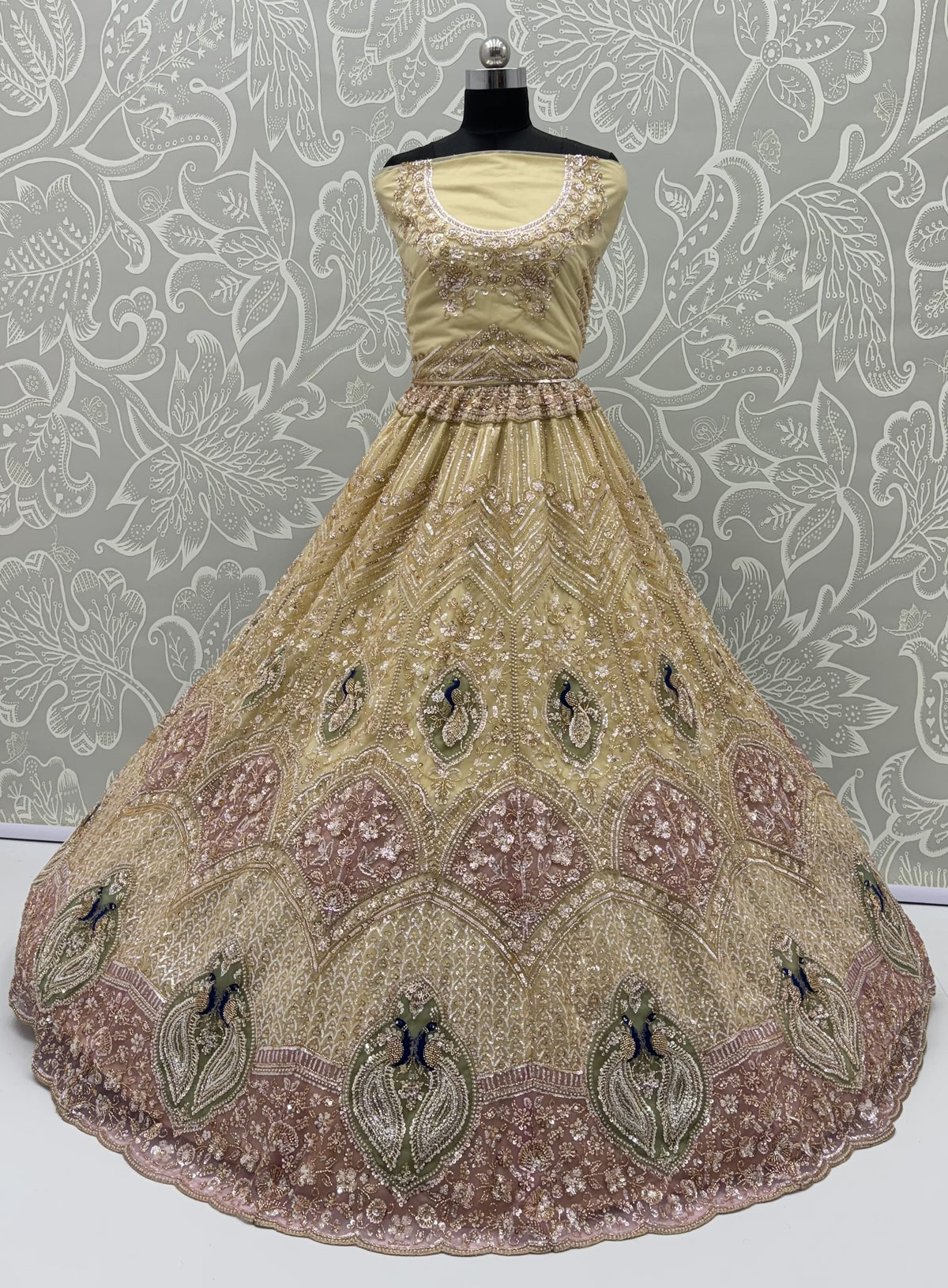 Latest Semi Stitched Wedding Lehenga Choli With Duppatta
