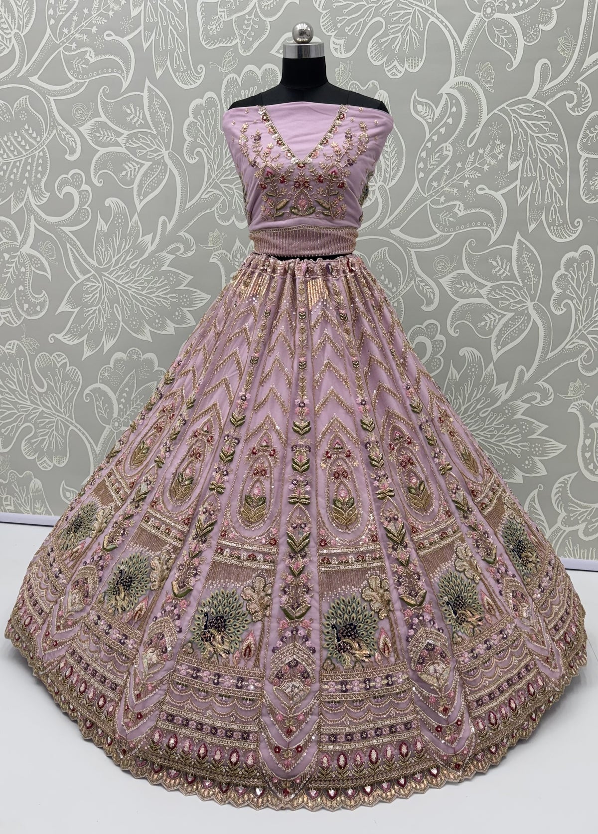 Latest Semi Stitched Wedding Lehenga Choli With Duppatta