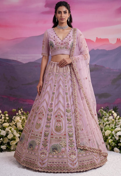 Latest Semi Stitched Wedding Lehenga Choli With Duppatta