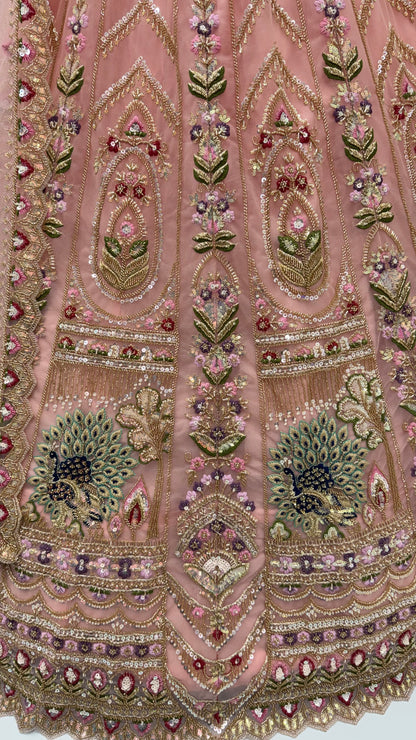 Latest Semi Stitched Wedding Lehenga Choli With Duppatta