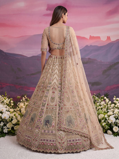 Latest Semi Stitched Wedding Lehenga Choli With Duppatta