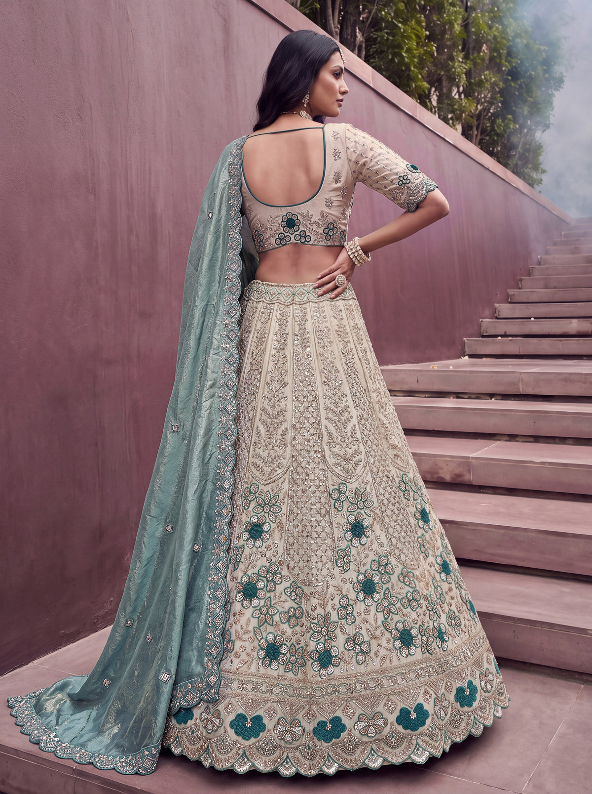 Latest Semi Stitched Lehenga Choli With Dupatta.