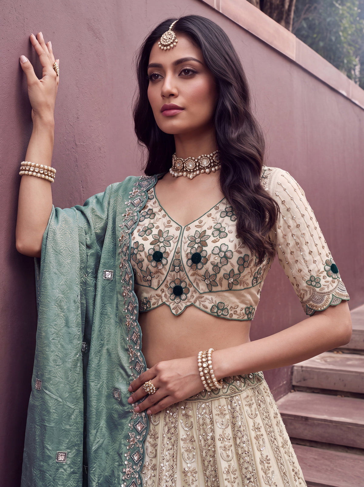 Latest Semi Stitched Lehenga Choli With Dupatta.