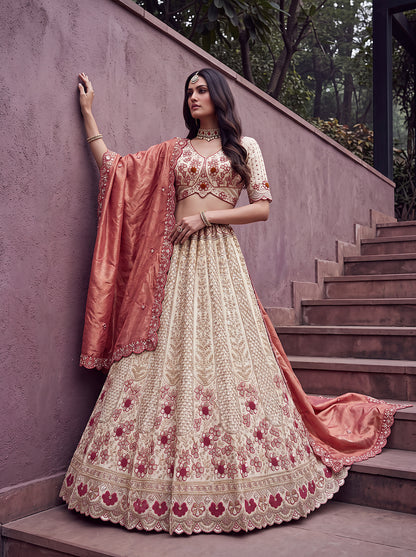 Latest Semi Stitched Lehenga Choli With Dupatta.