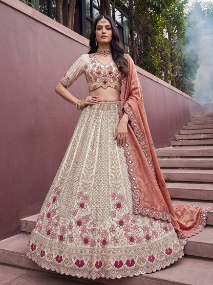 Latest Semi Stitched Lehenga Choli With Dupatta.