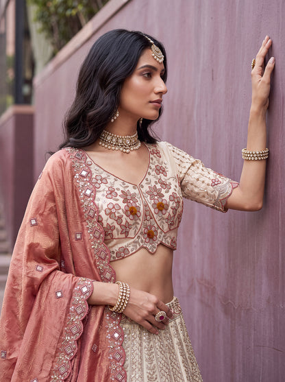 Latest Semi Stitched Lehenga Choli With Dupatta.