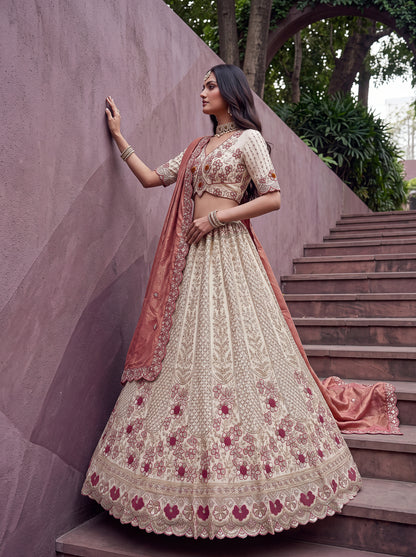 Latest Semi Stitched Lehenga Choli With Dupatta.