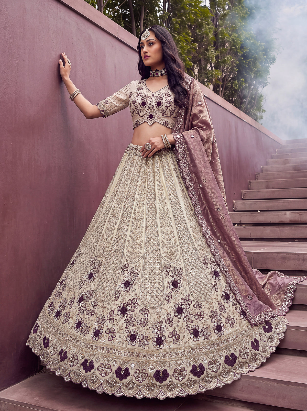 Latest Semi Stitched Lehenga Choli With Dupatta.