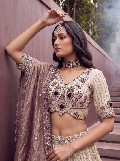 Latest Semi Stitched Lehenga Choli With Dupatta.