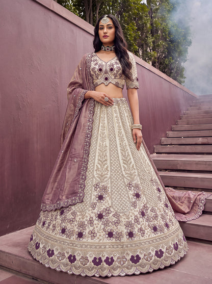 Latest Semi Stitched Lehenga Choli With Dupatta.
