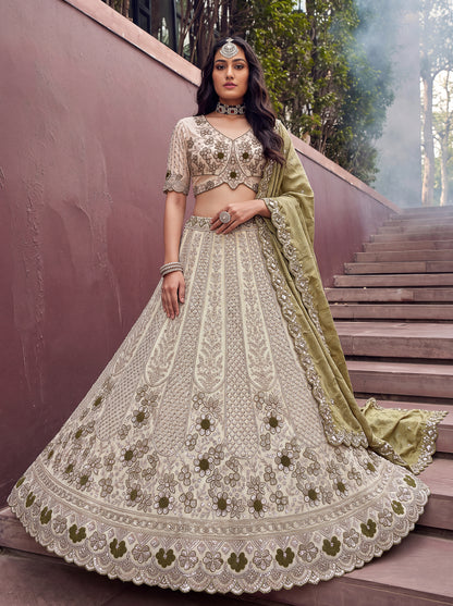 Latest Semi Stitched Lehenga Choli With Dupatta.