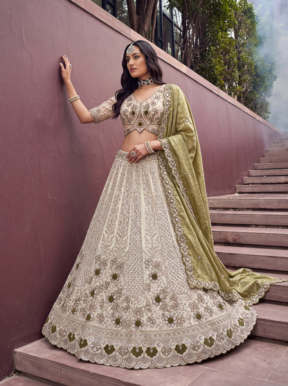 Latest Semi Stitched Lehenga Choli With Dupatta.