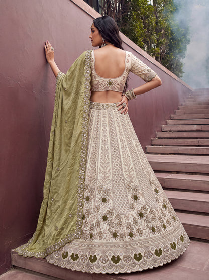 Latest Semi Stitched Lehenga Choli With Dupatta.